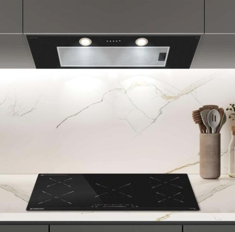 Вытяжка кухонная MEFERI SLIDEBOX90BK POWER