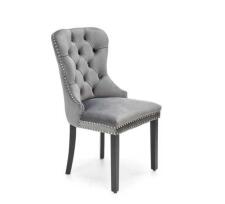 Стул HALMAR MIYA серый/черный