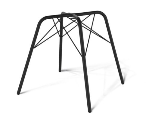 Стул Sheffilton SHT-ST33/S64 сиреневая орхидея/черный муар