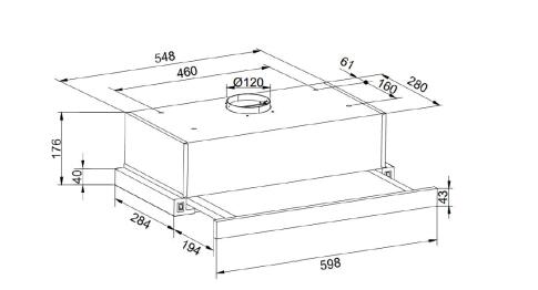 Вытяжка ZORG TECHNOLOGY SLIM 1030 60 M белый