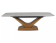 Стол обеденный SIGNAL DOLCE Ceramic Statuario Venato белый/дуб 180-240/95