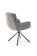 Стул HALMAR K495 серый/черный, поворотный