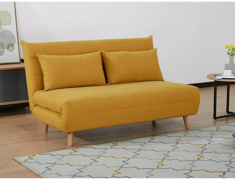 Диван SIGNAL SPIKE II tap. 138 раскладной, карри/бук