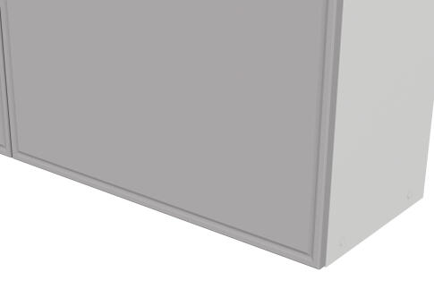 Кухонный гарнитур NN-Мебель "Адель К" 2,0м Белый/Нео/Черный