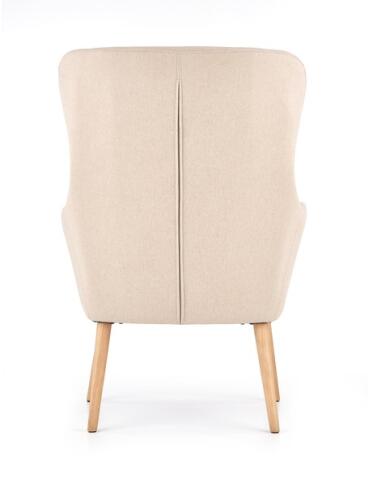 Кресло HALMAR COTTO бежевый/натуральный