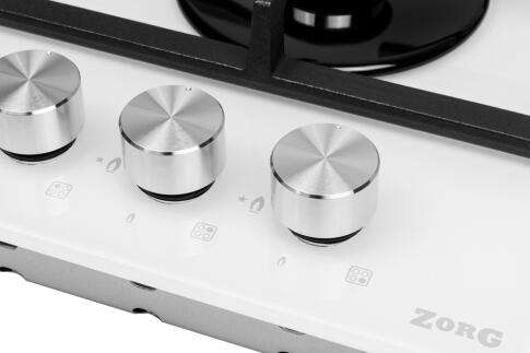 Поверхность газовая ZORG TECHNOLOGY HAG61 FDW white