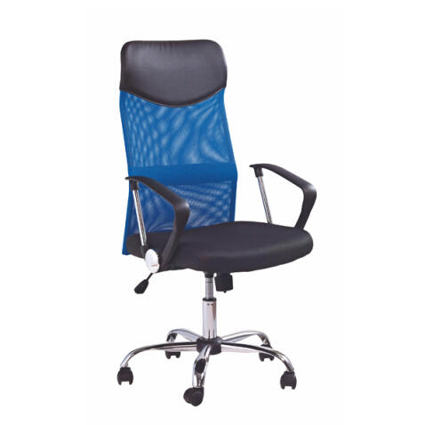 Кресло компьютерное HALMAR VIRE синий/хром