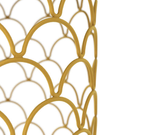 Банкетка Sheffilton SHT-B13 латте/золотой