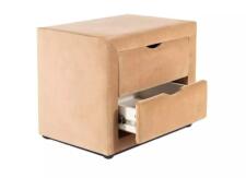 Тумба прикроватная SIGNAL ET-002 Velvet Bluvel 28 бежевый