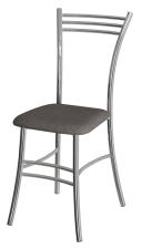 Стул ВВР Трио бурый/хром, рогожка