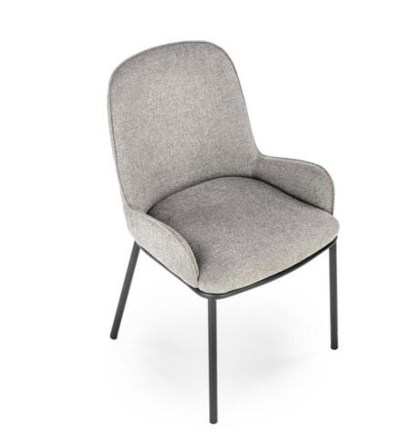 Стул HALMAR K481 серый/черный