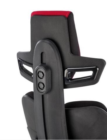 Кресло компьютерное HALMAR NITRO 2 красный/черный