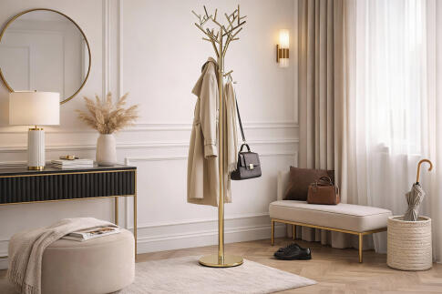 Вешалка HALMAR W57 золотой