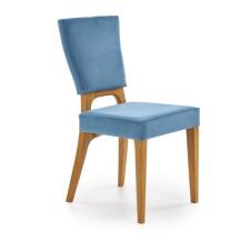 Стул HALMAR WENANTY морской/дуб медовый