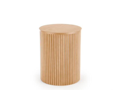 Стол журнальный HALMAR WOODY-S натуральный, 40/50