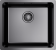 Кухонная мойка из нержавейки Omoikiri Tadzava 49-U/I-GM вороненая сталь