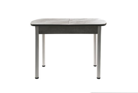 Стол ВВР Раздвижной пластиковый Лавант/белый прямой 110-150/70