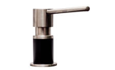 Дозатор для жидкого мыла BLANTEK ZK-01-BS нержавеющая сталь/черный матовый
