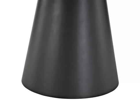 Стол обеденный SIGNAL ANGEL II эффект серого мрамора/черный 120-160/120