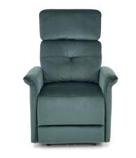 Кресло HALMAR SEMIR раскладное, темно-зеленый