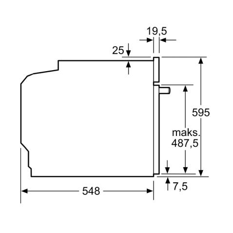 Духовой шкаф BOSCH HBG536EB3