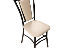 Стул ВВР Марсель Ваниль/черный, экокожа