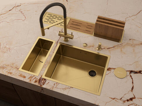 Кухонная мойка из нержавейки Omoikiri Taki 54-U/IF-GB графит