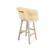 Стул барный Sheffilton SHT-ST31/S65 бежевый/прозрачный лак