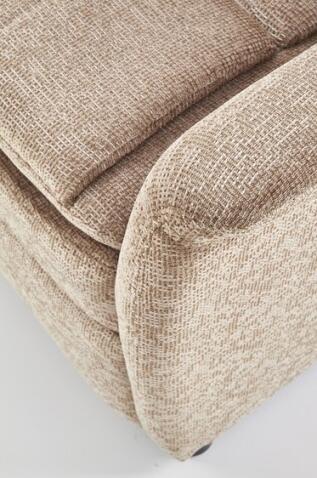 Кресло HALMAR JORDAN раскладное, бежевый/черный