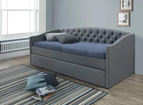 Кровать SIGNAL ALESSIA tap. 23 серый/дуб, 90/200