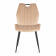 Стул SIGNAL ARCO Velvet Bluvel 28 бежевый/черный