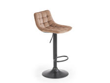 Стул барный HALMAR H95 бежевый/черный