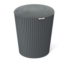 Банкетка Sheffilton SHT-B24 графит/темно-серый