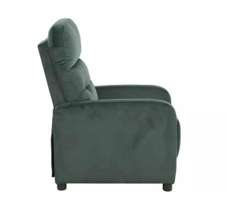 Кресло SIGNAL OTUS Velvet Bluvel 78 раскладное, зеленый