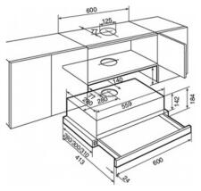 Вытяжка TEKA TL 6310 BLACK