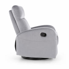 Кресло SIGNAL OLIMP Velvet Bluvel 14 раскладное, серый