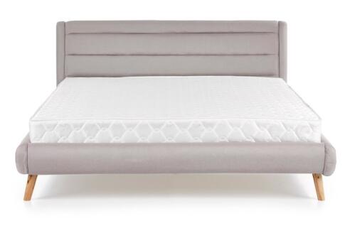 Кровать HALMAR ELANDA светло-серый/натуральный, 160/200
