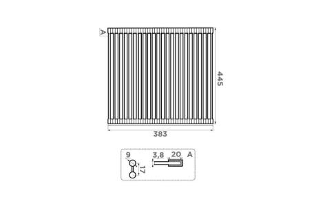 Коврик для сушки Omoikiri ROLL-05 IN