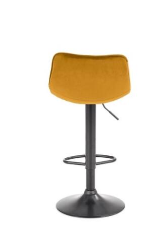 Стул барный HALMAR H95 горчичный/черный