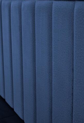 Кровать HALMAR ASENTO темно-синий, 160/200