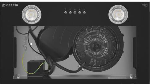 Вытяжка кухонная MEFERI INBOX52BK LIGHT