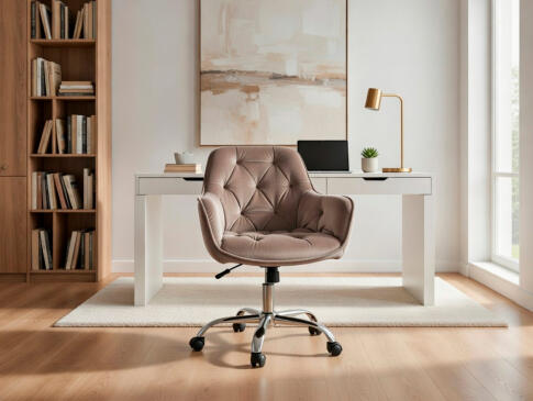 Кресло компьютерное SIGNAL Q-190 Velvet Bluvel 40 темно-бежевый