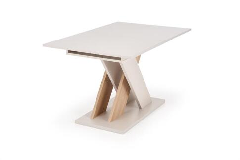 Стол обеденный HALMAR XARELTO кашемир/дуб кремона 130-175/85