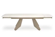 Стол обеденный HALMAR SALIX травертин/кашемир 180-260/90