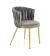 Стул HALMAR K517 серый/золотой