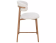 Стул барный SIGNAL ELTON H-2 t.255 светло/бежевый/дуб