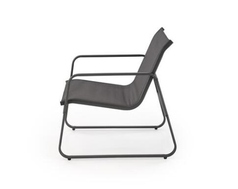 Комплект HALMAR CONOR (софа + 2 кресла + стол журнальный) темно-серый/светло-серый