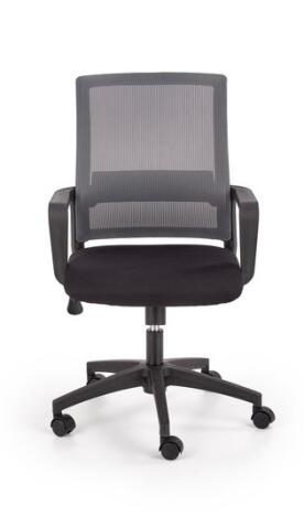 Кресло компьютерное HALMAR MAURO черный/серый