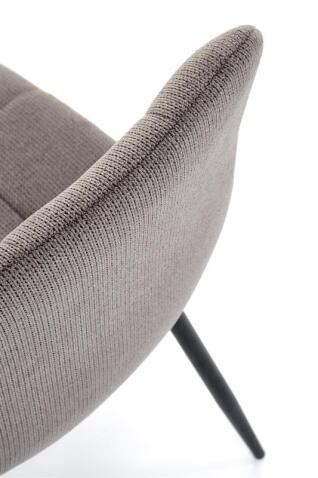 Стул HALMAR K560 серый/черный