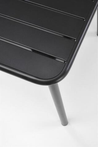 Стол обеденный HALMAR BOSCO KW черный, 70/70/76